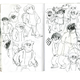 Some of the earliest development drawings of Steven Universe drawn by Rebecca Sugar in preparation for the pilot pitch.